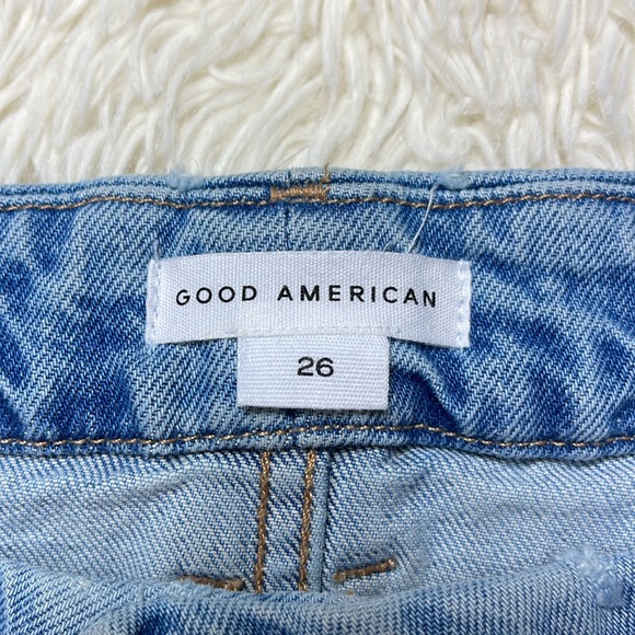 NEW Good American
Good Legs High-Rise Stretch Straight Ankle Jeans - Picture 5 of 8